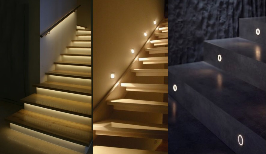 Đèn LED chân cầu thang tại Vinh nghệ An